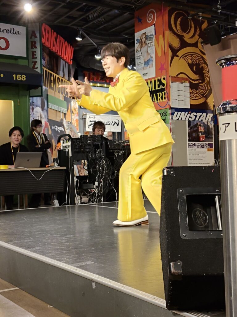 ダンディ坂野さん_お笑いライブ_ゲッツ_撮影タイム