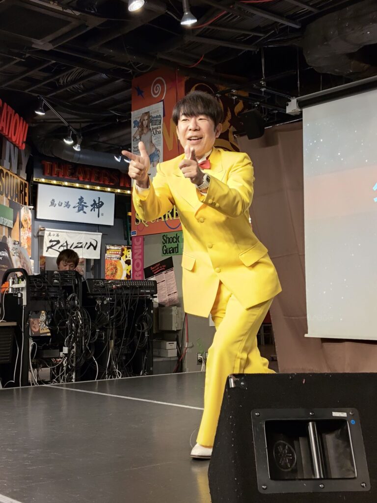 ダンディ坂野さん_お笑いライブ_ゲッツ_撮影タイム