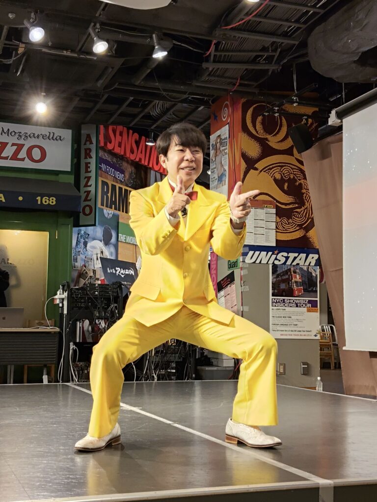 ダンディ坂野さん_お笑いライブ_お久しブリーフ_撮影タイム